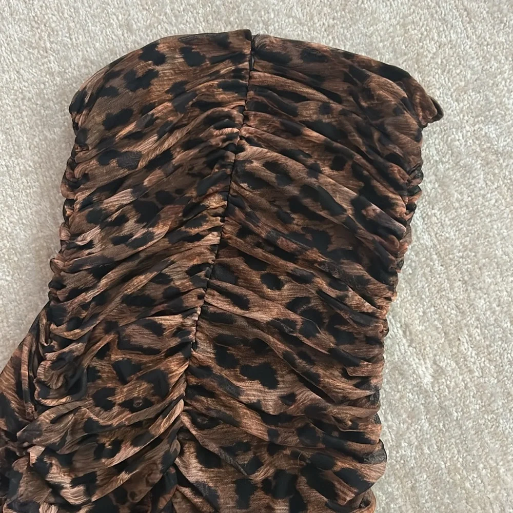 NWT bcbgmaxazria elowen strapless dress - Picture 5 of 6